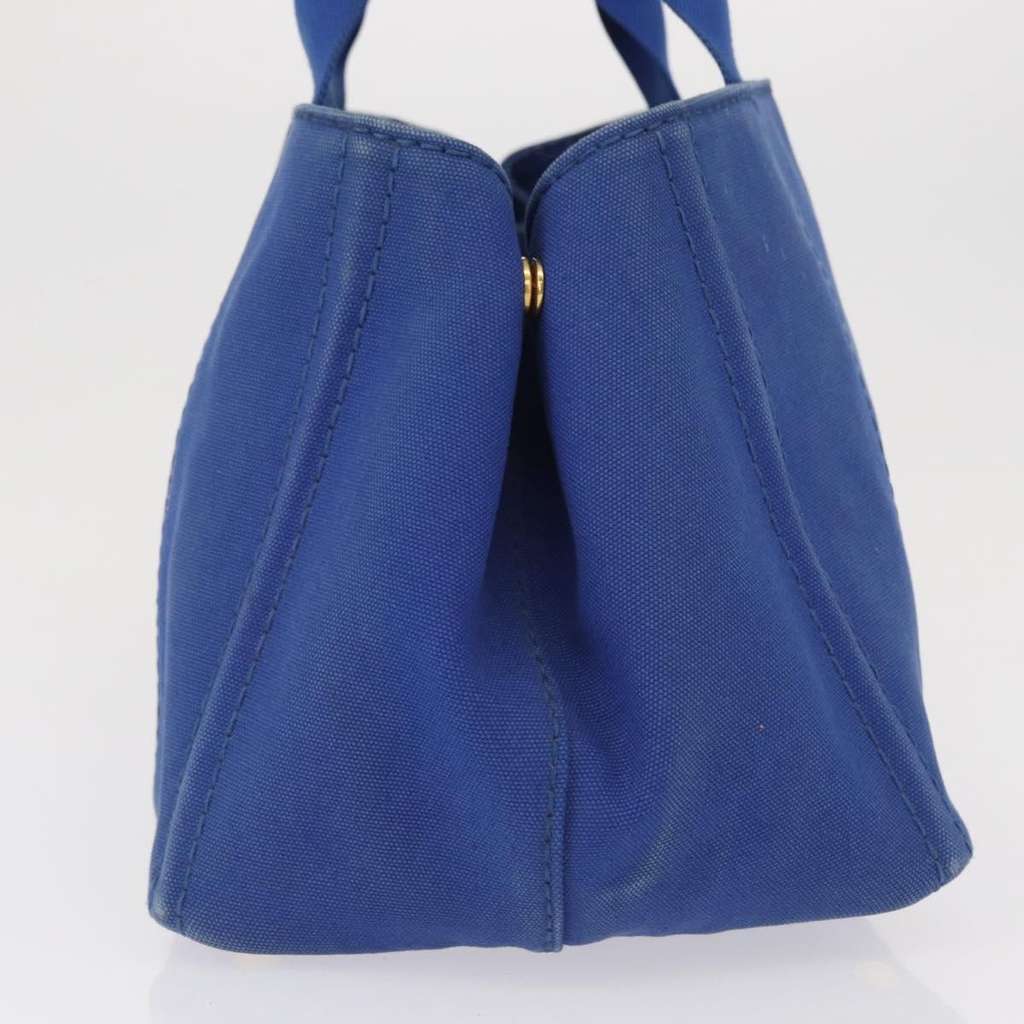 Prada Canapa Open Tote Blue Canvas Good condition - Inside View
