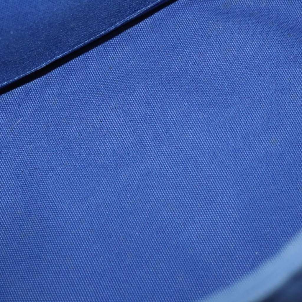 Prada Canapa Open Tote Blue Canvas Good condition - Box View