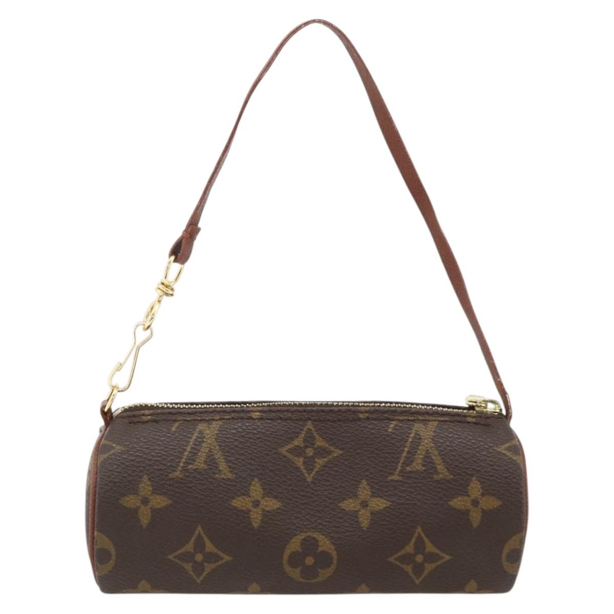 Louis Vuitton Papillon Pochette Brown Canvas Good condition - Back View