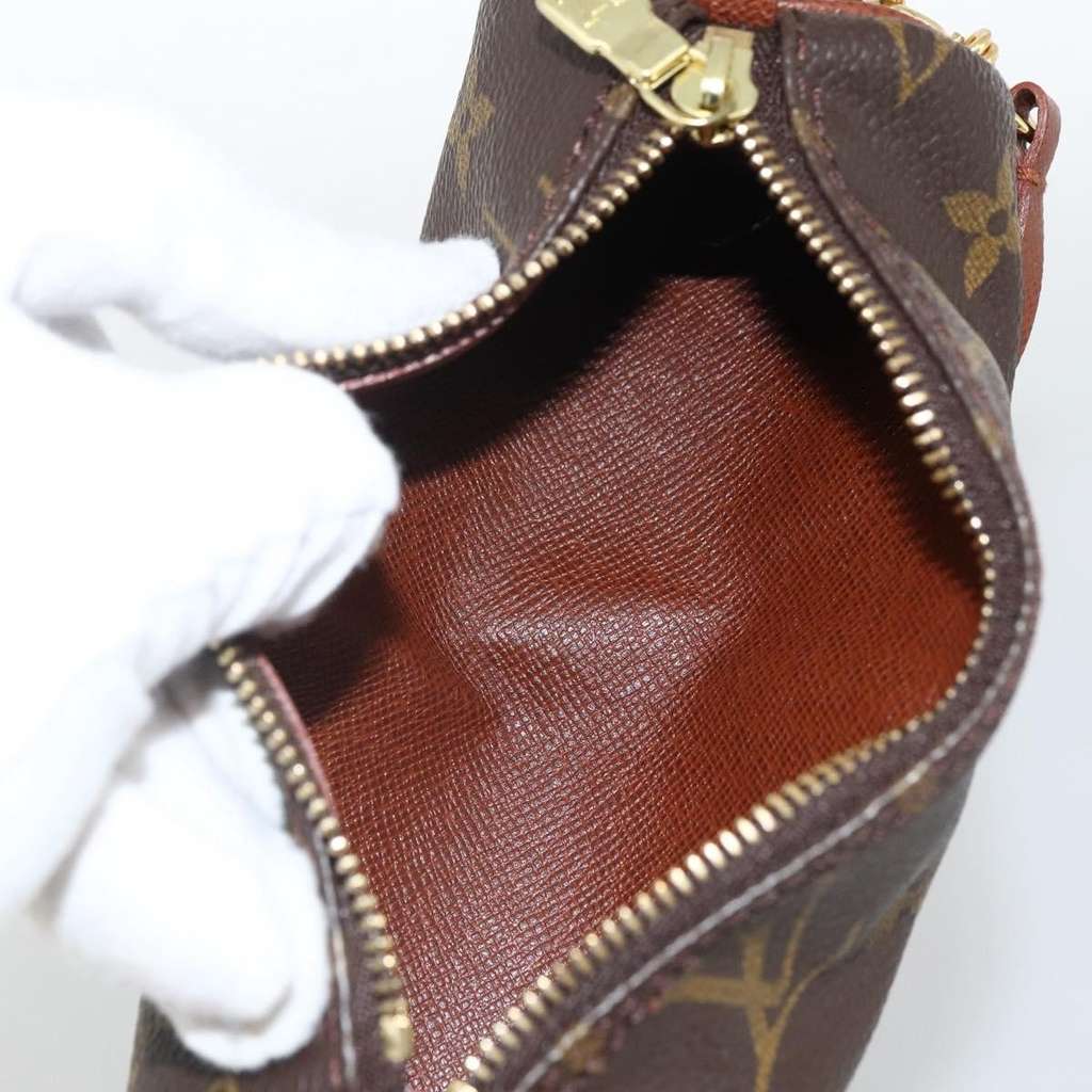 Louis Vuitton Papillon Pochette Brown Canvas Good condition - Box View