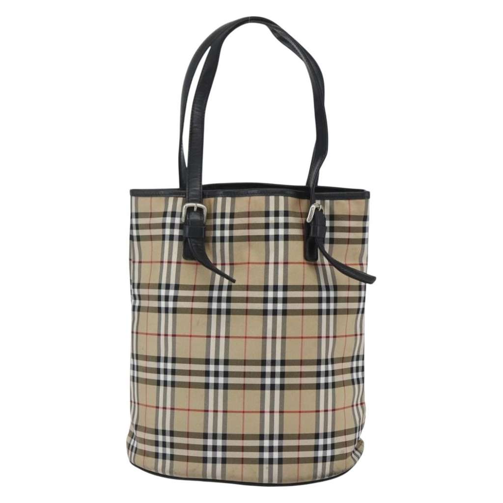 Burberry Nova Check Tote Beige Good condition - Back View