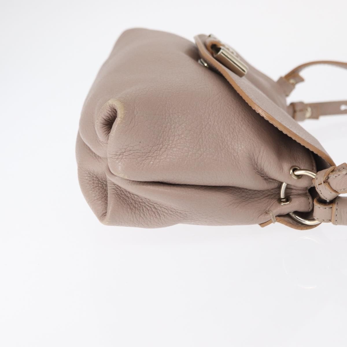 Chloe Lily Shoulder bag Pink Leather Good condition - Inside View