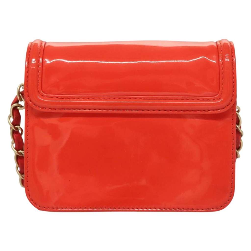 Chanel Reissue 2.55 Square Zip Around Card Holder Wallet Orange Good condition - Back View