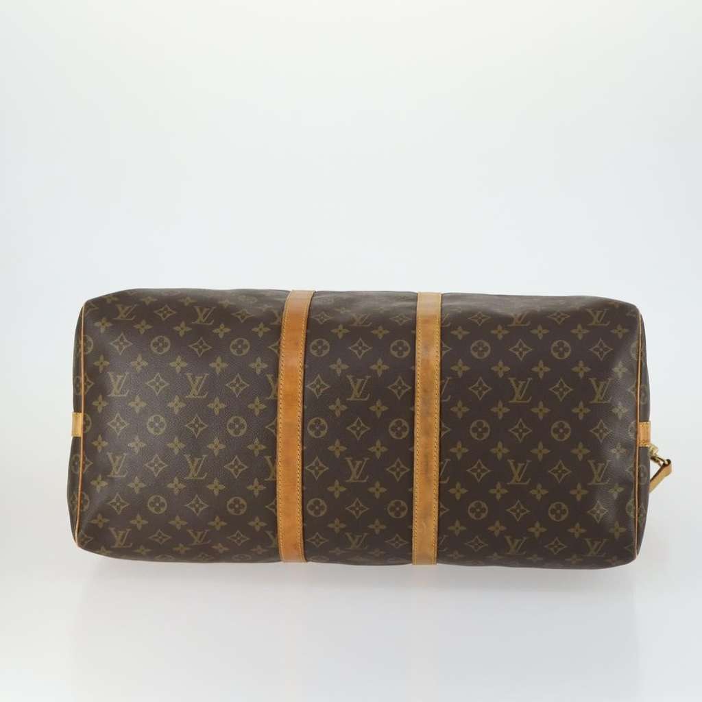 Louis Vuitton Keepall Bag Brown Canvas Good condition - Box View