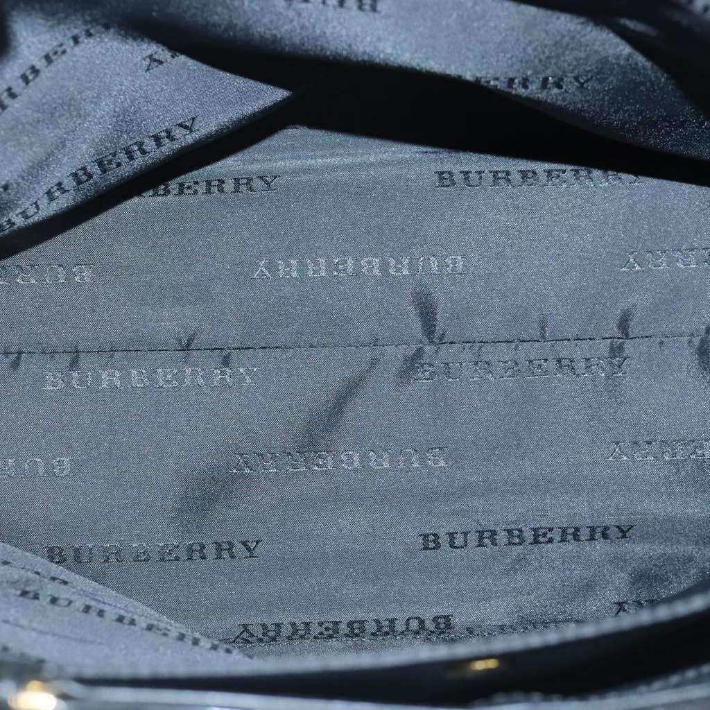 Burberry Vintage tote bag Beige Wool Good condition - Box View