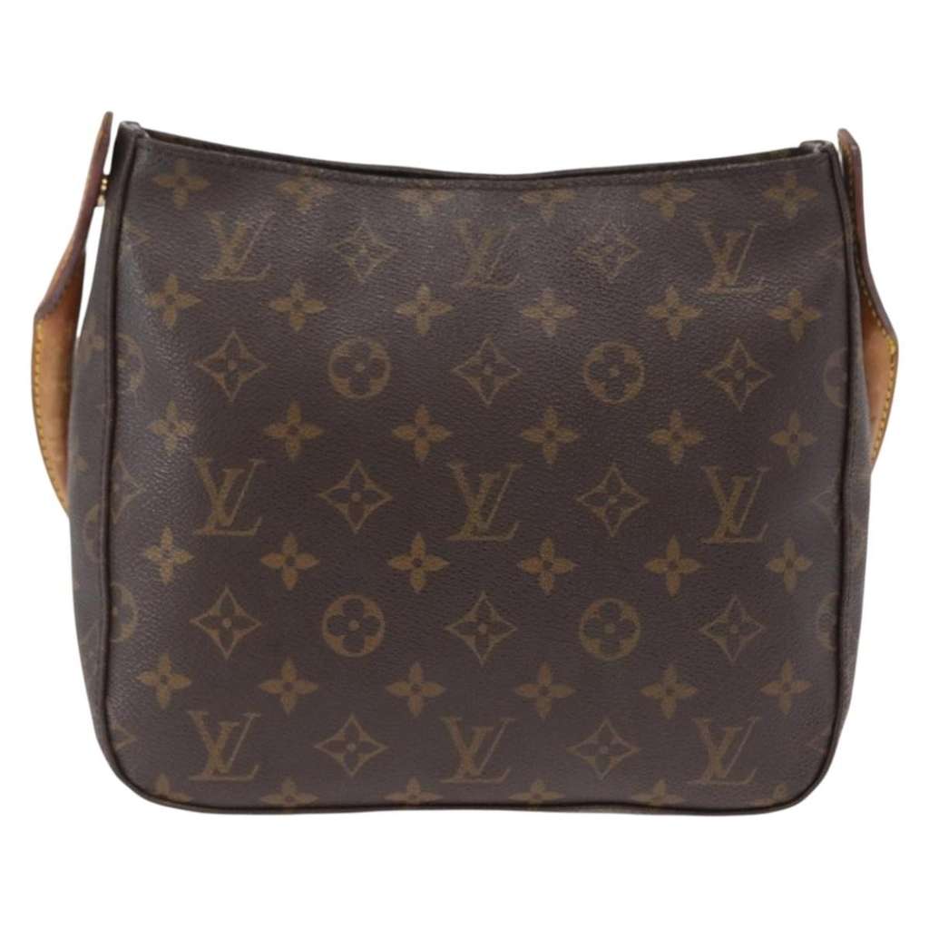 Louis Vuitton Looping Handbag Brown Canvas Fair condition - Back View