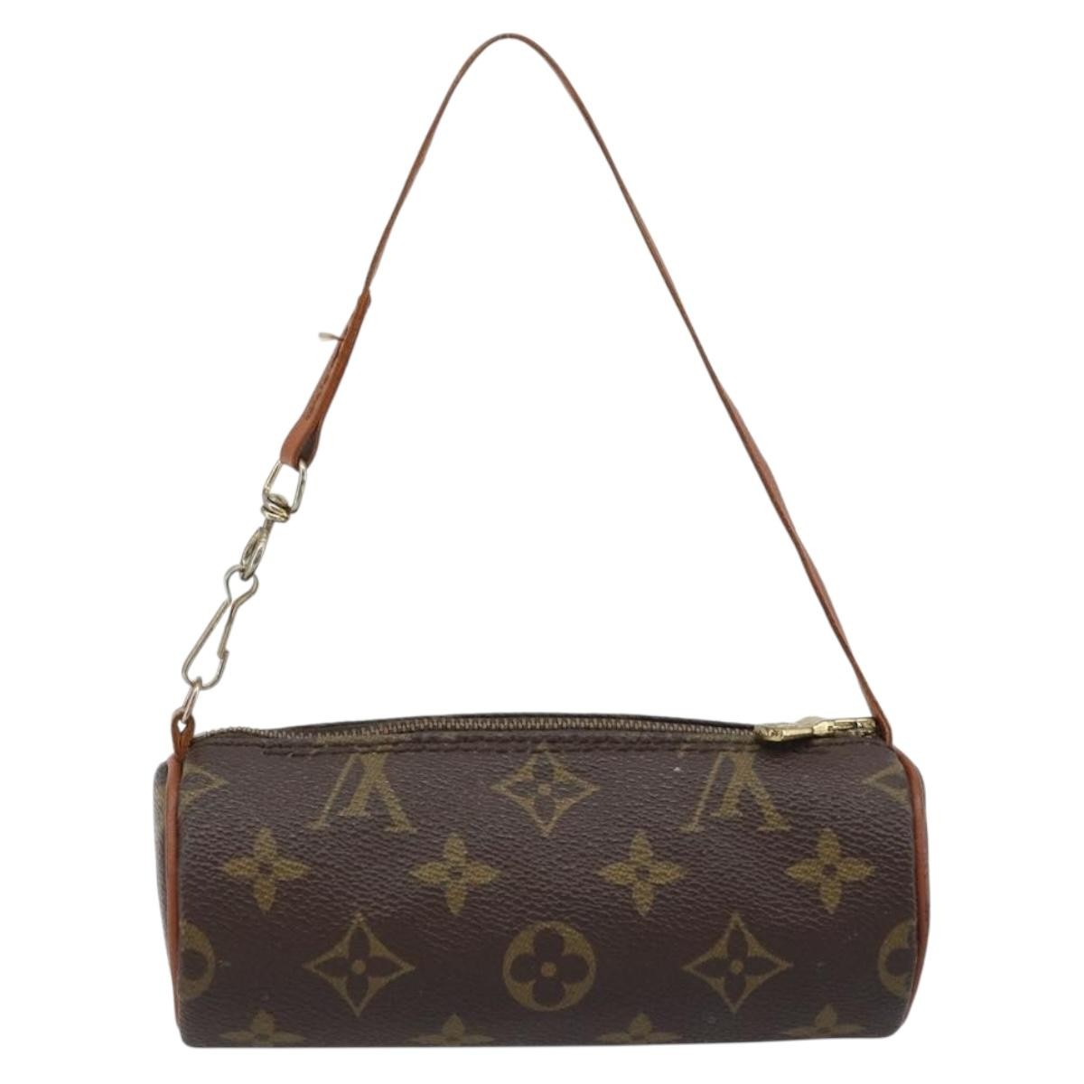 Louis Vuitton Papillon Pochette Brown Canvas Good condition - Back View