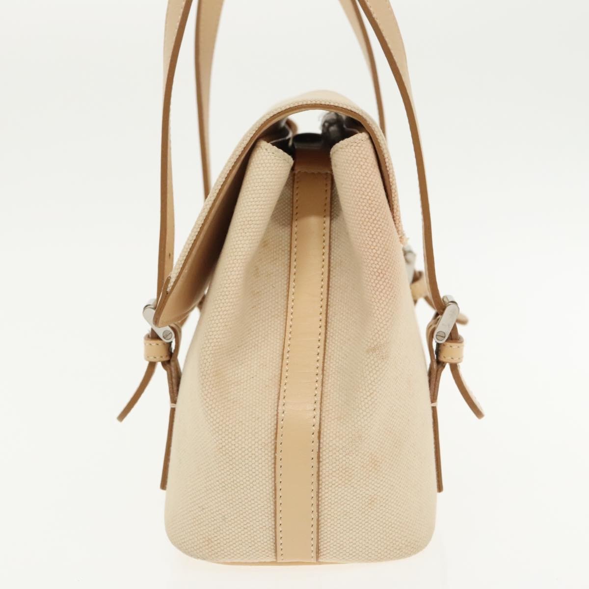Burberry Vintage Handbag Beige Canvas Good condition - Inside View