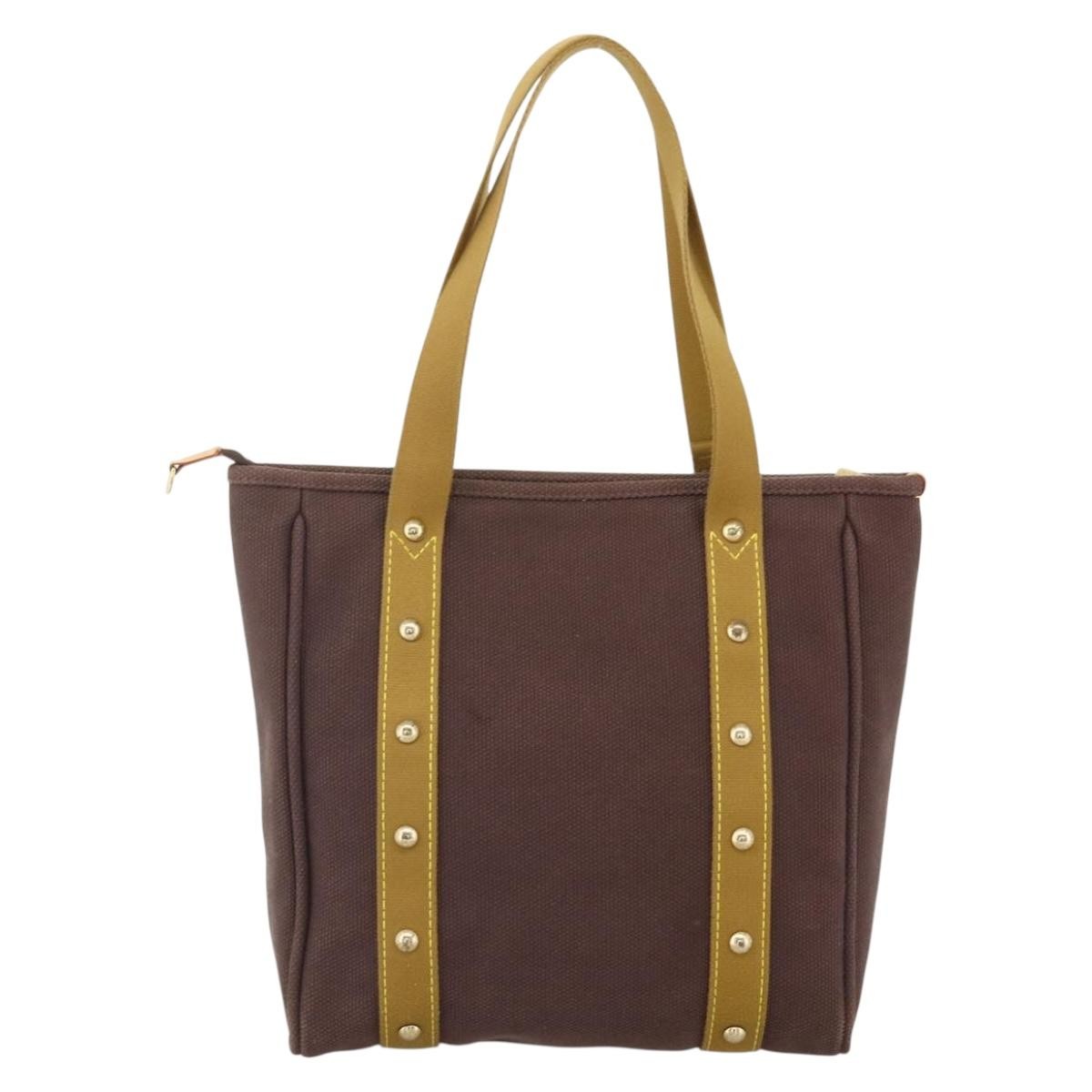 Louis Vuitton Antigua Tote Brown Canvas Good condition - Back View
