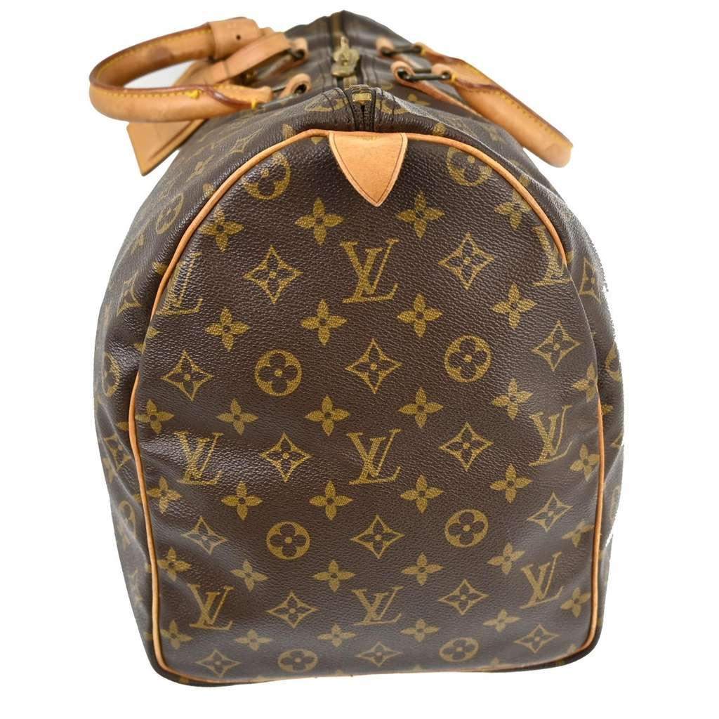 Louis Vuitton Keepall Bag Brown Canvas Fair condition - Inside View