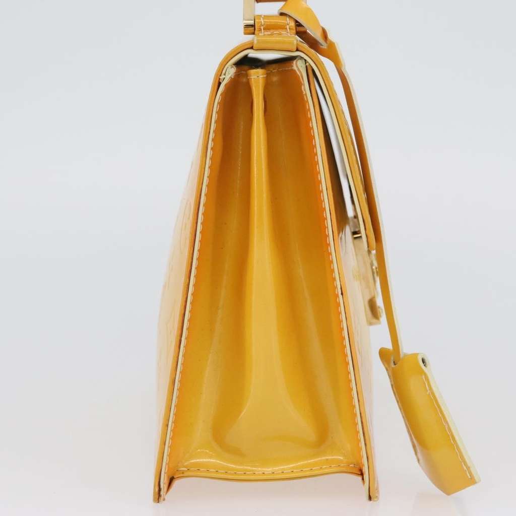 Louis Vuitton Spring Street NM Handbag Yellow Fair condition - Model View
