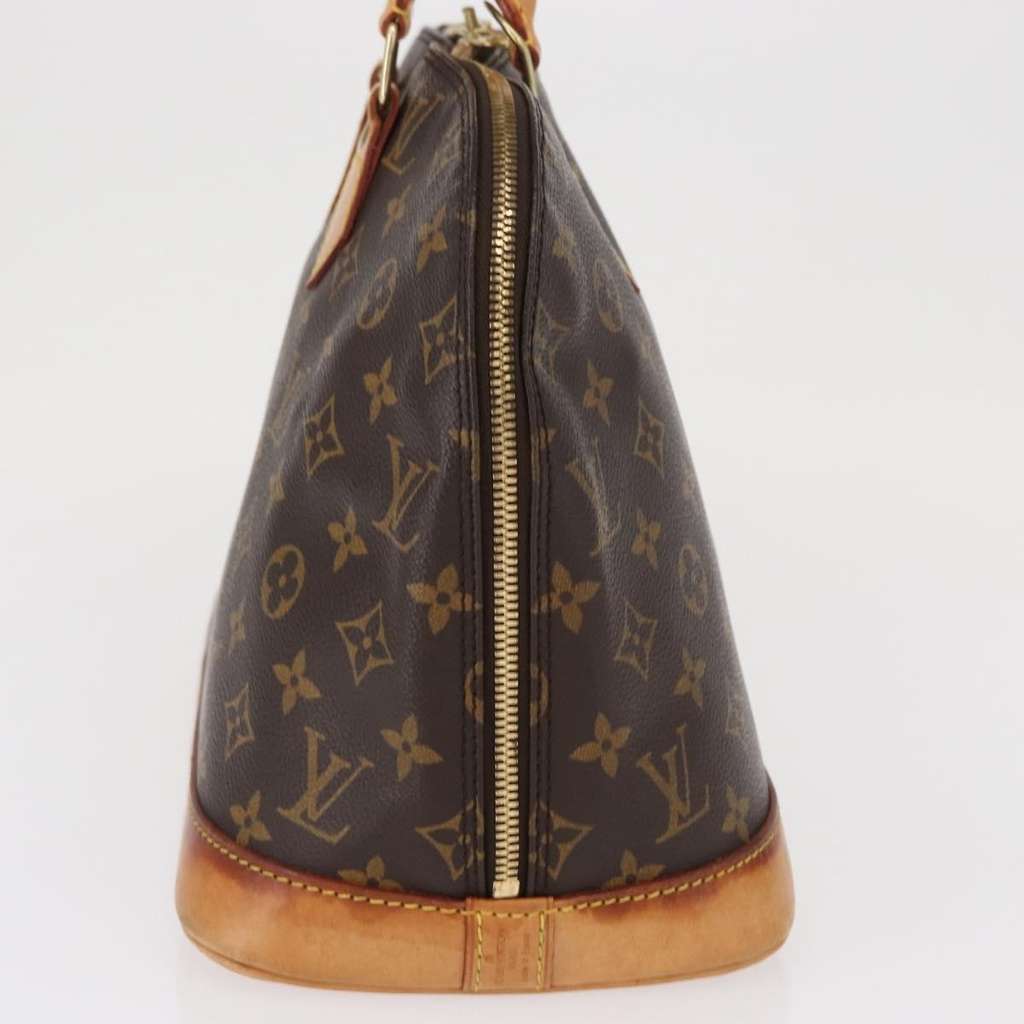Louis Vuitton Alma Handbag Brown Canvas Fair condition - Inside View