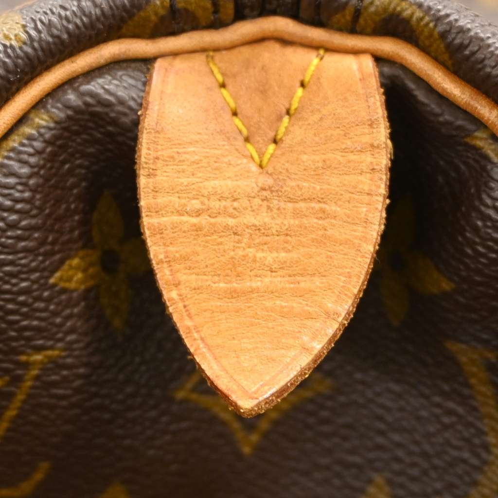 Louis Vuitton Keepall Bag Brown Canvas Fair condition - Model View