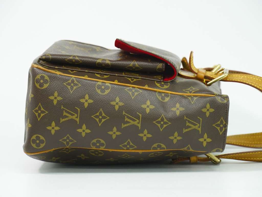 Louis Vuitton Multipli Cite Handbag Brown Canvas Good condition - Inside View