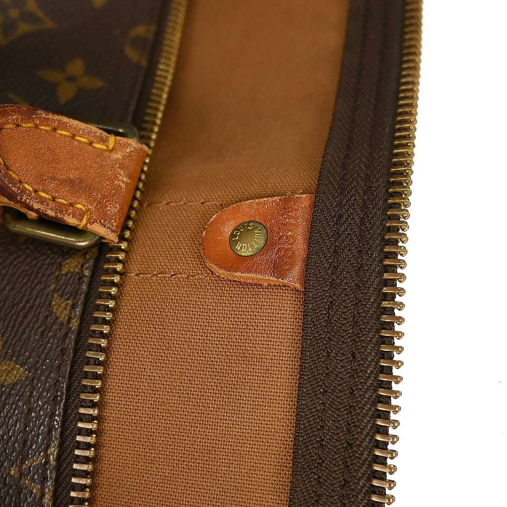 Louis Vuitton Keepall Bag Brown Canvas Fair condition - Box View