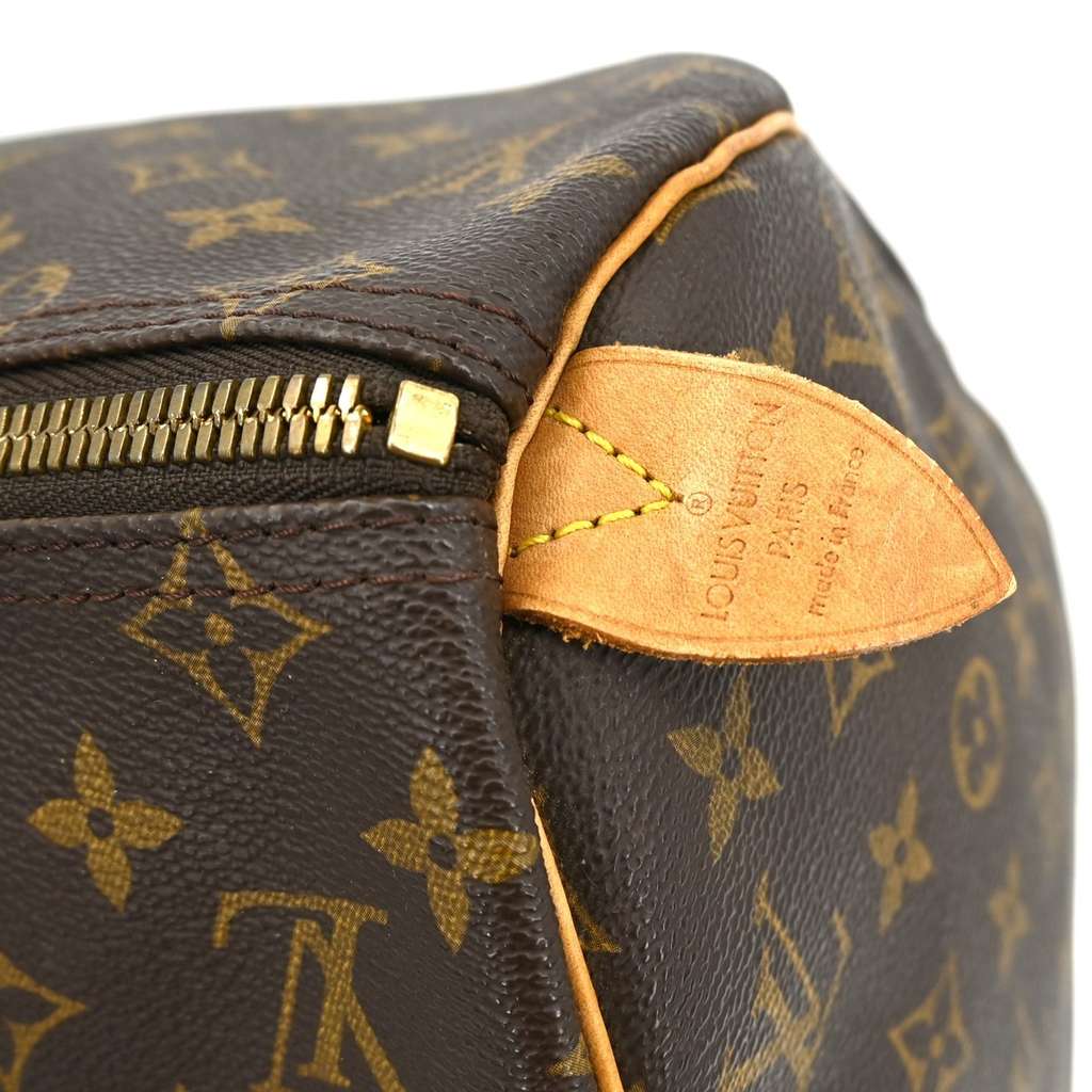 Louis Vuitton Keepall Bag Brown Canvas Good condition - Model View