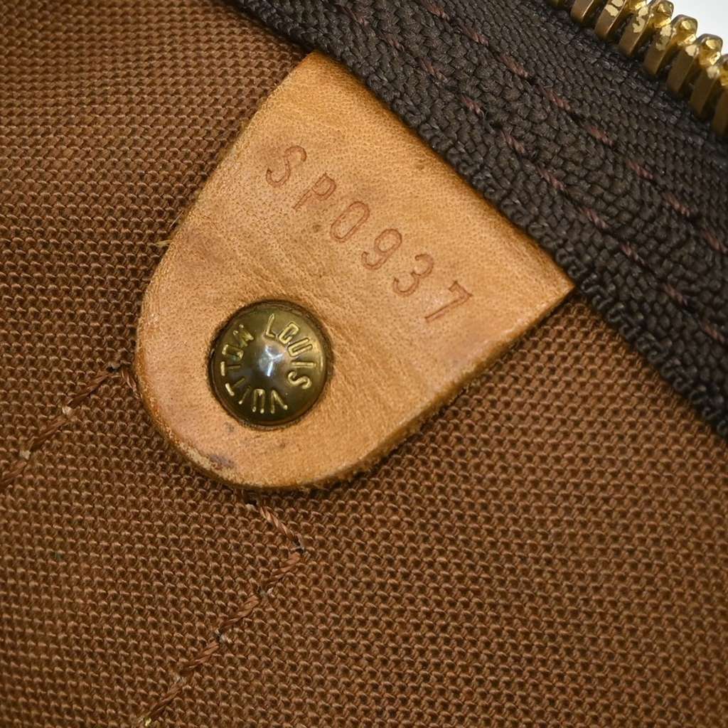 Louis Vuitton Keepall Bag Brown Canvas Good condition - Box View