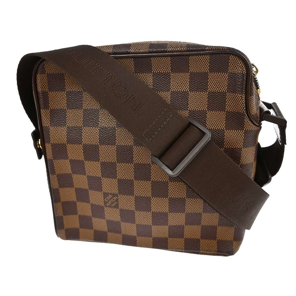 Louis Vuitton Olav Handbag Brown Canvas Good condition - Back View