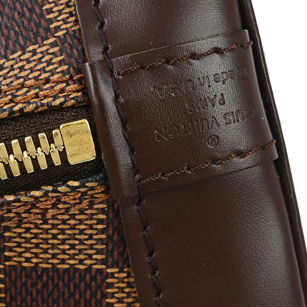 Louis Vuitton Alma Handbag Brown Canvas Good condition - Model View