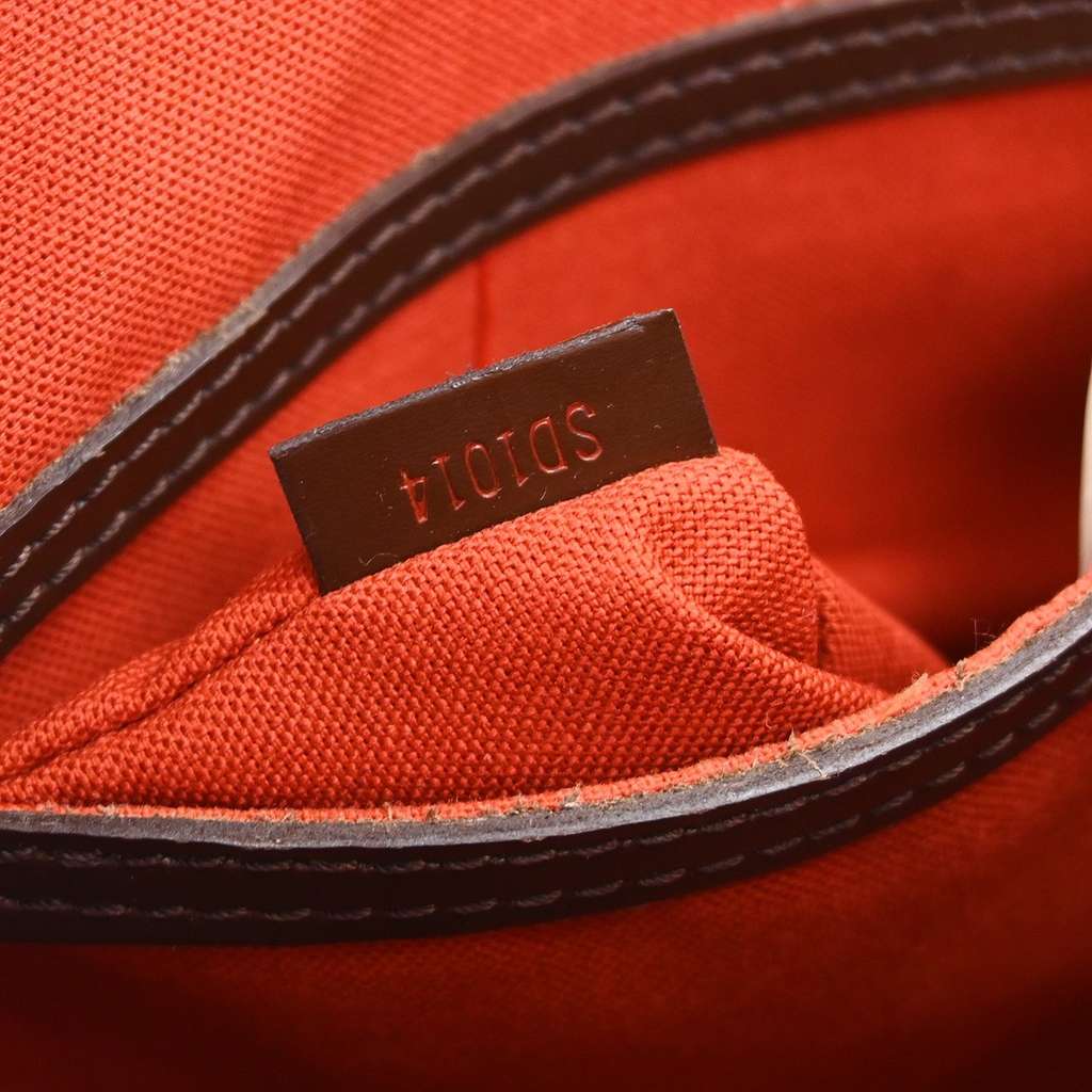 Louis Vuitton Alma Handbag Brown Canvas Good condition - Box View