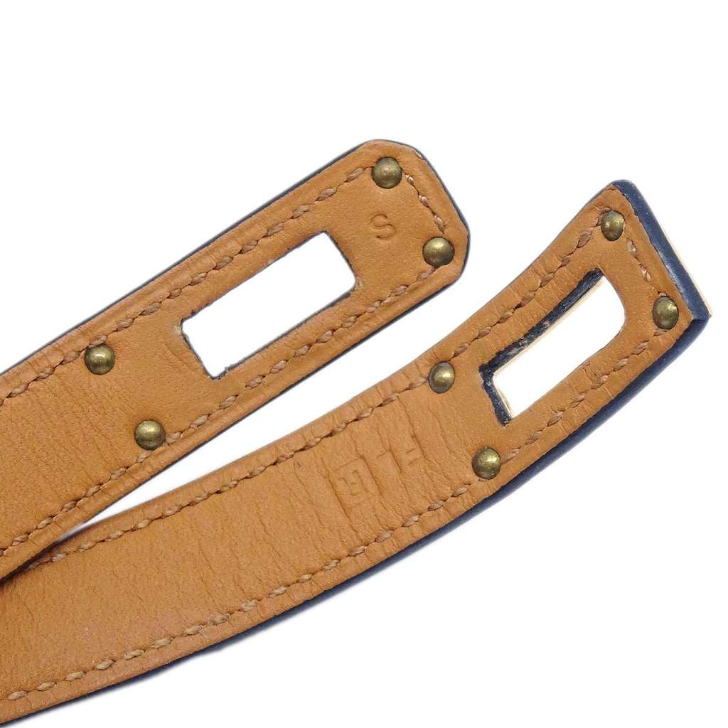 Hermès Kelly Double Tour Bracelet Black Leather Good condition - Inside View