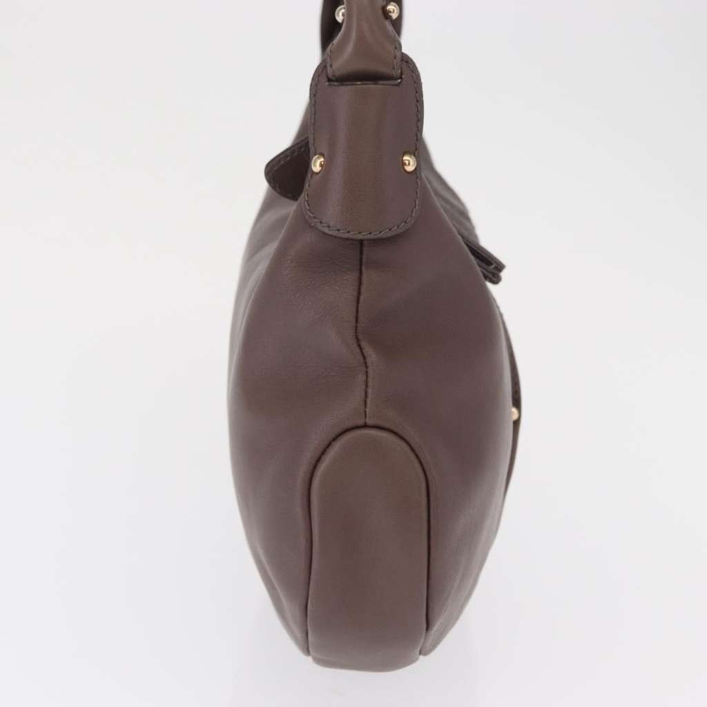 Salvatore Ferragamo Vala Handbag Brown Leather Good condition - Model View