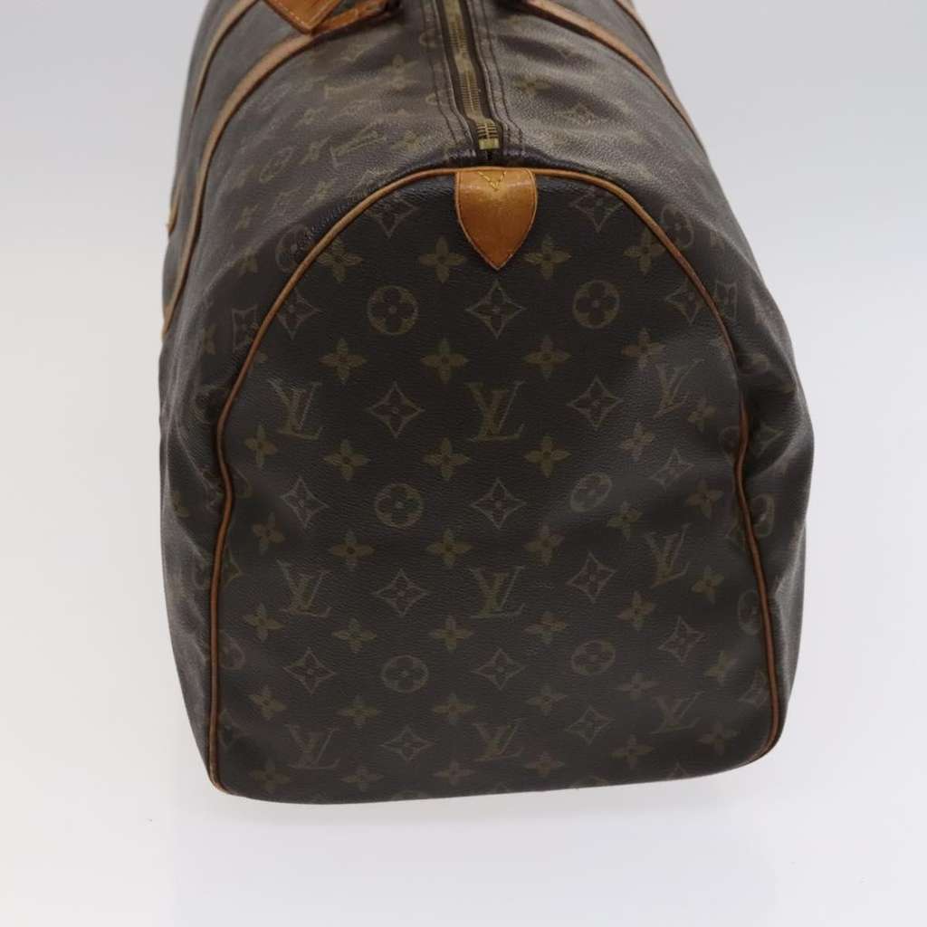 Louis Vuitton Keepall Bag Brown Canvas Fair condition - Inside View