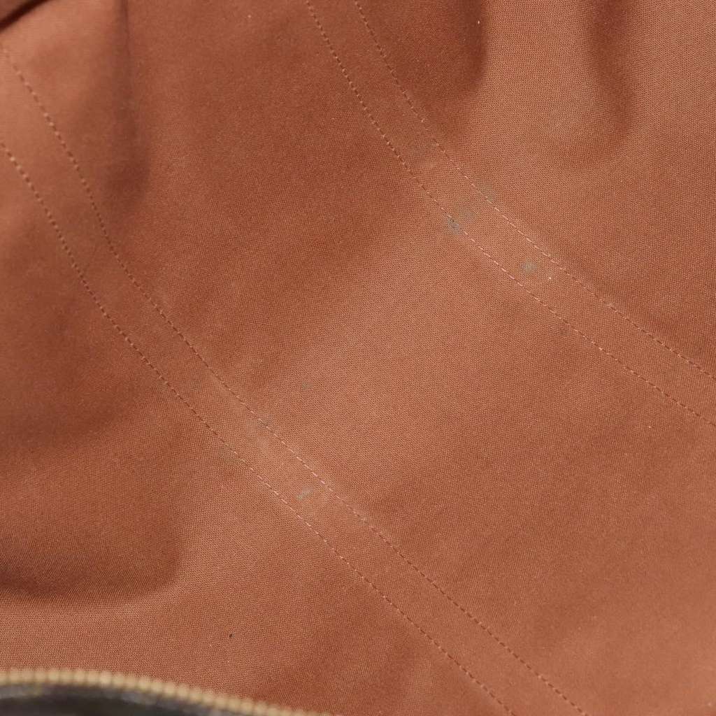 Louis Vuitton Keepall Bag Brown Canvas Fair condition - Box View