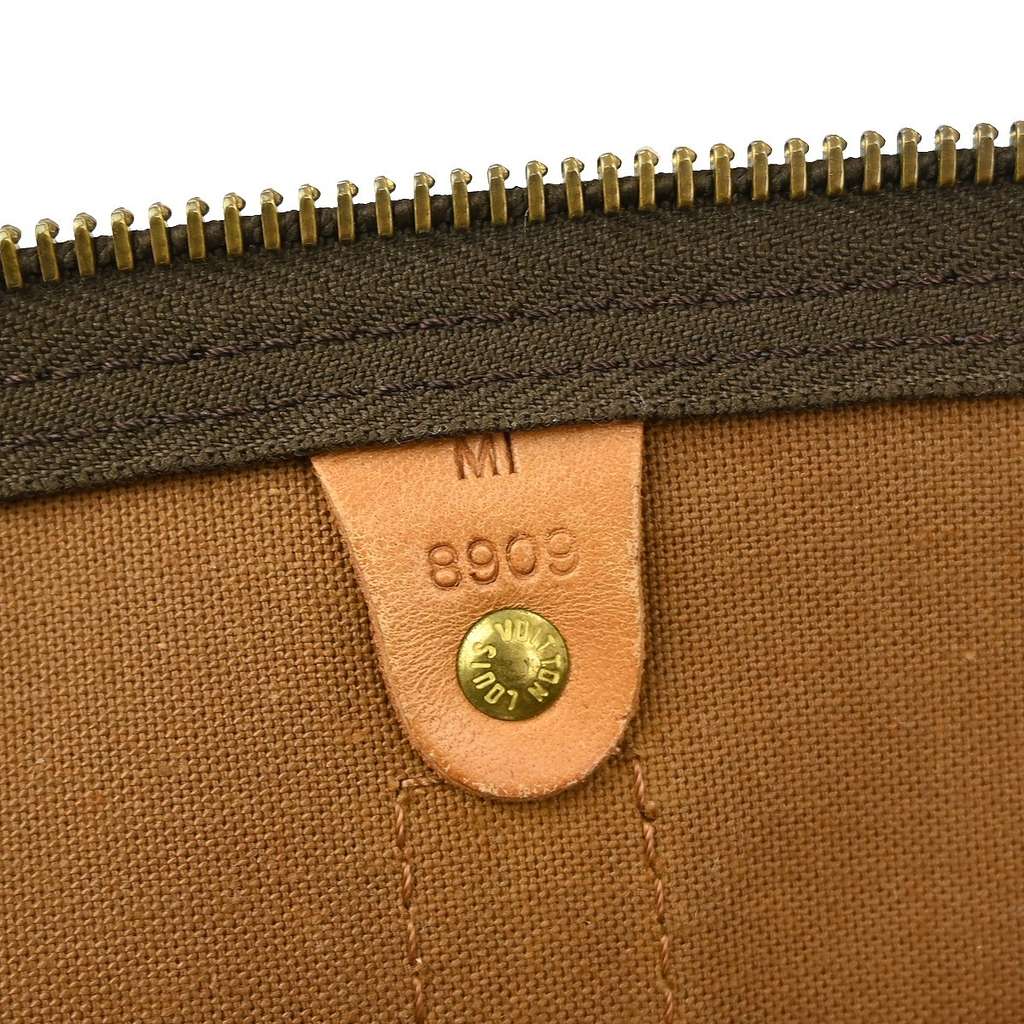 Louis Vuitton Keepall Bag Brown Canvas Good condition - Box View