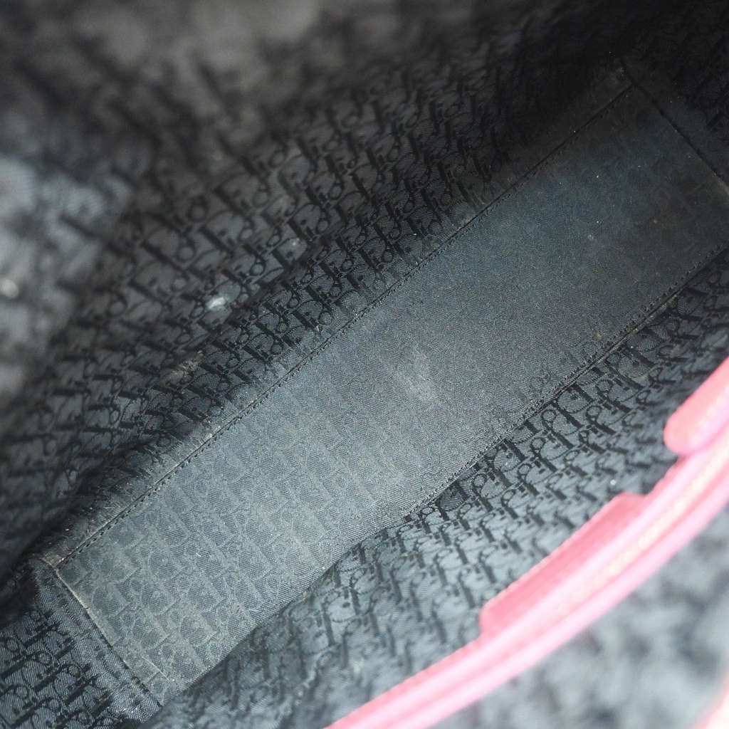 Christian Dior Vintage Lady Dior Bag Red Good condition - Box View