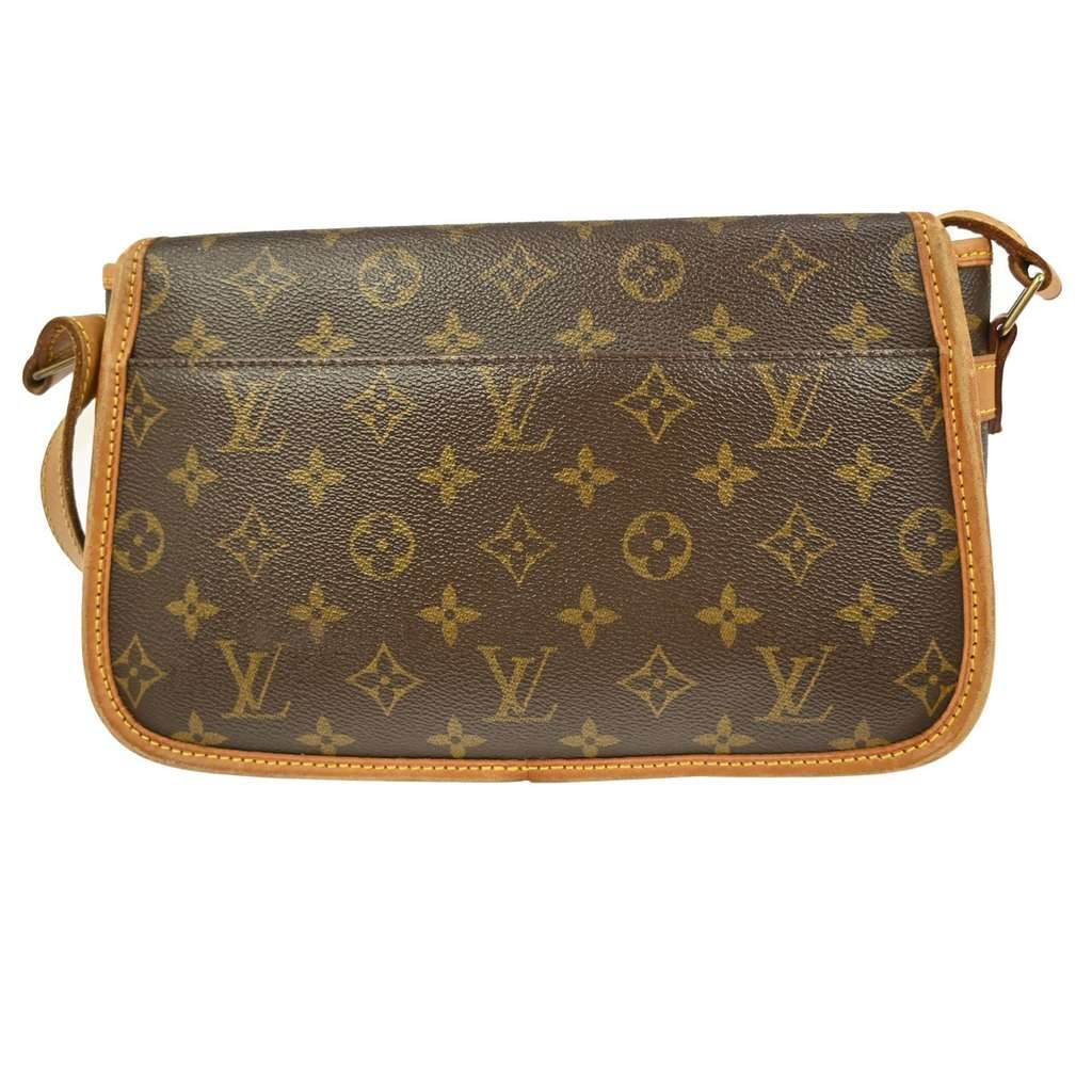 Louis Vuitton Sologne Handbag Brown Canvas Fair condition - Back View