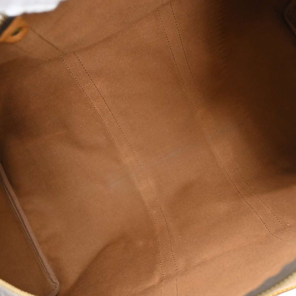 Louis Vuitton Keepall Bag Brown Canvas Fair condition - Inside View