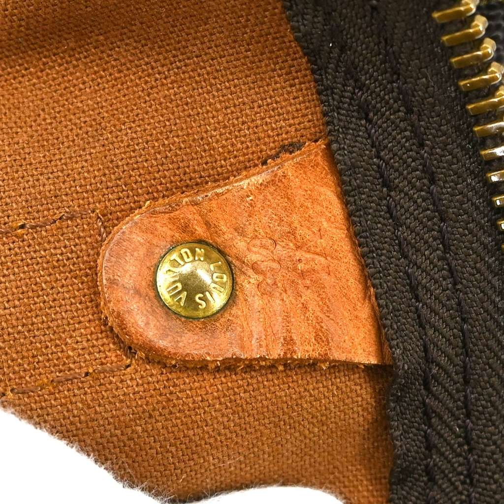 Louis Vuitton Keepall Bag Brown Canvas Fair condition - Box View