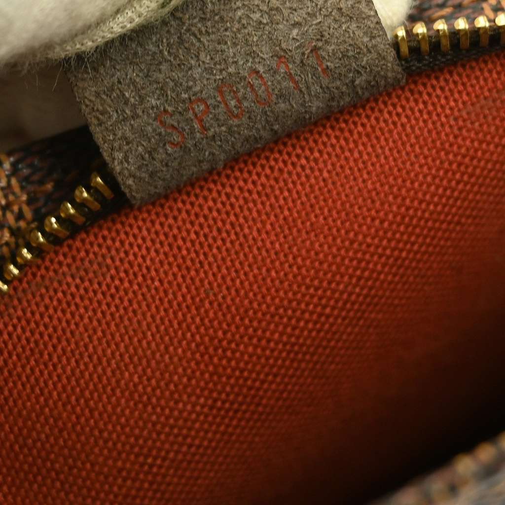 Louis Vuitton Trousse Make Up Bag Brown Canvas Good condition - Box View