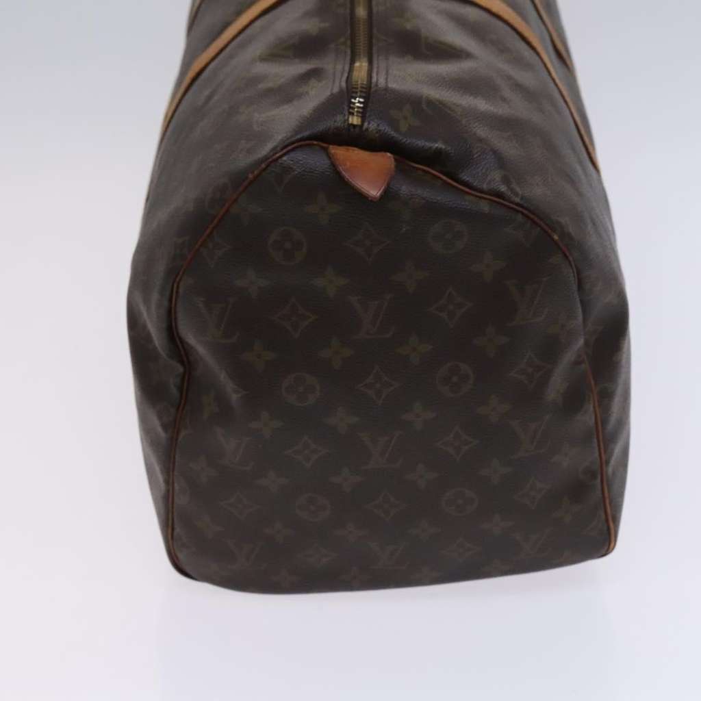 Louis Vuitton Keepall Bag Brown Canvas Fair condition - Inside View