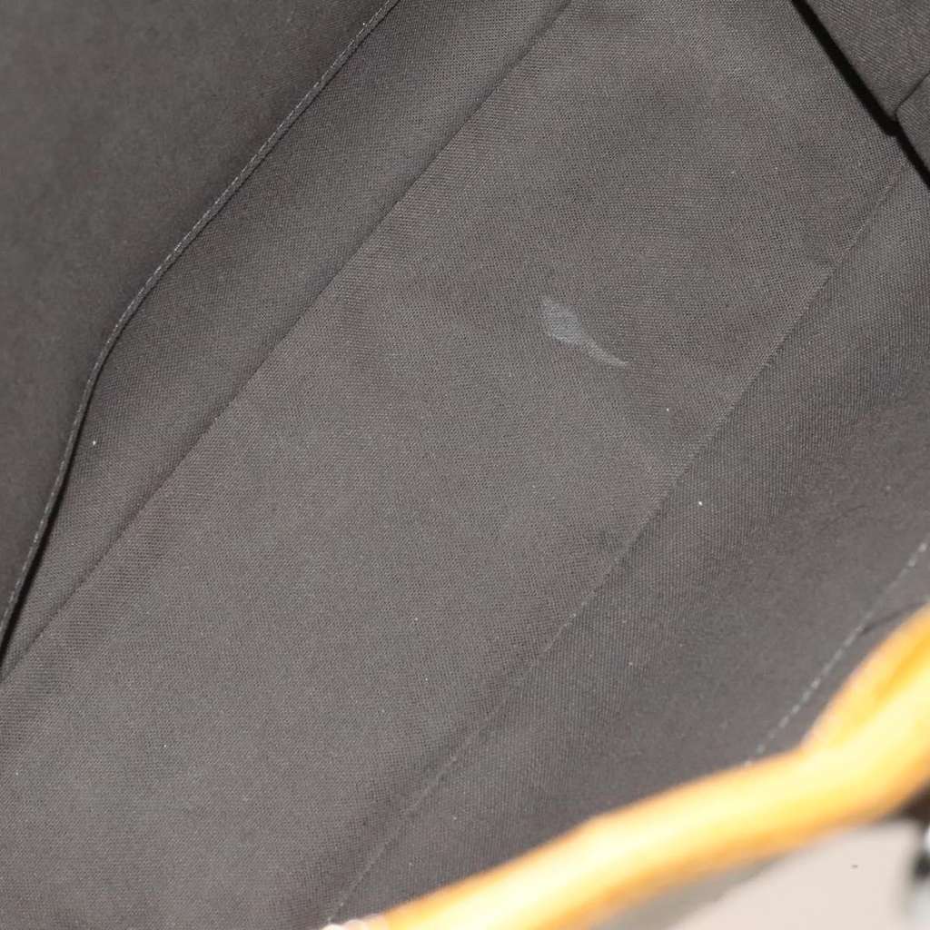 Louis Vuitton Tadao Handbag Yellow Leather Fair condition - Box View