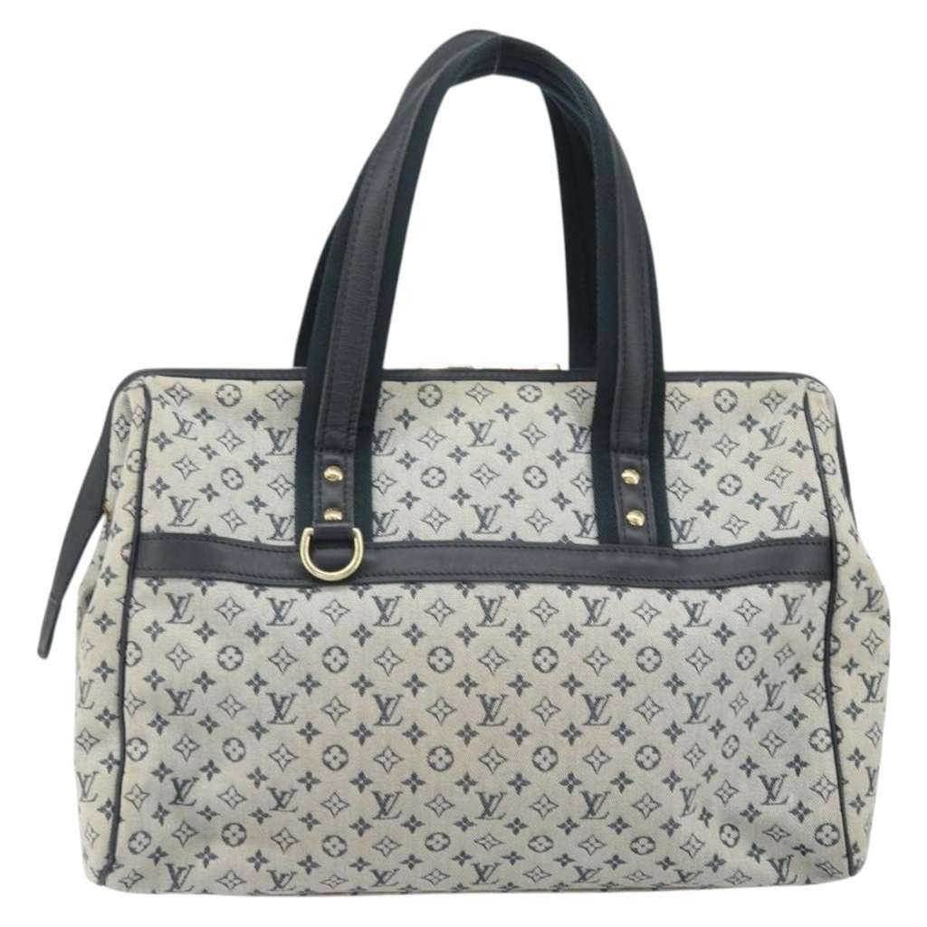 Louis Vuitton Josephine Handbag Blue Canvas Good condition - Back View