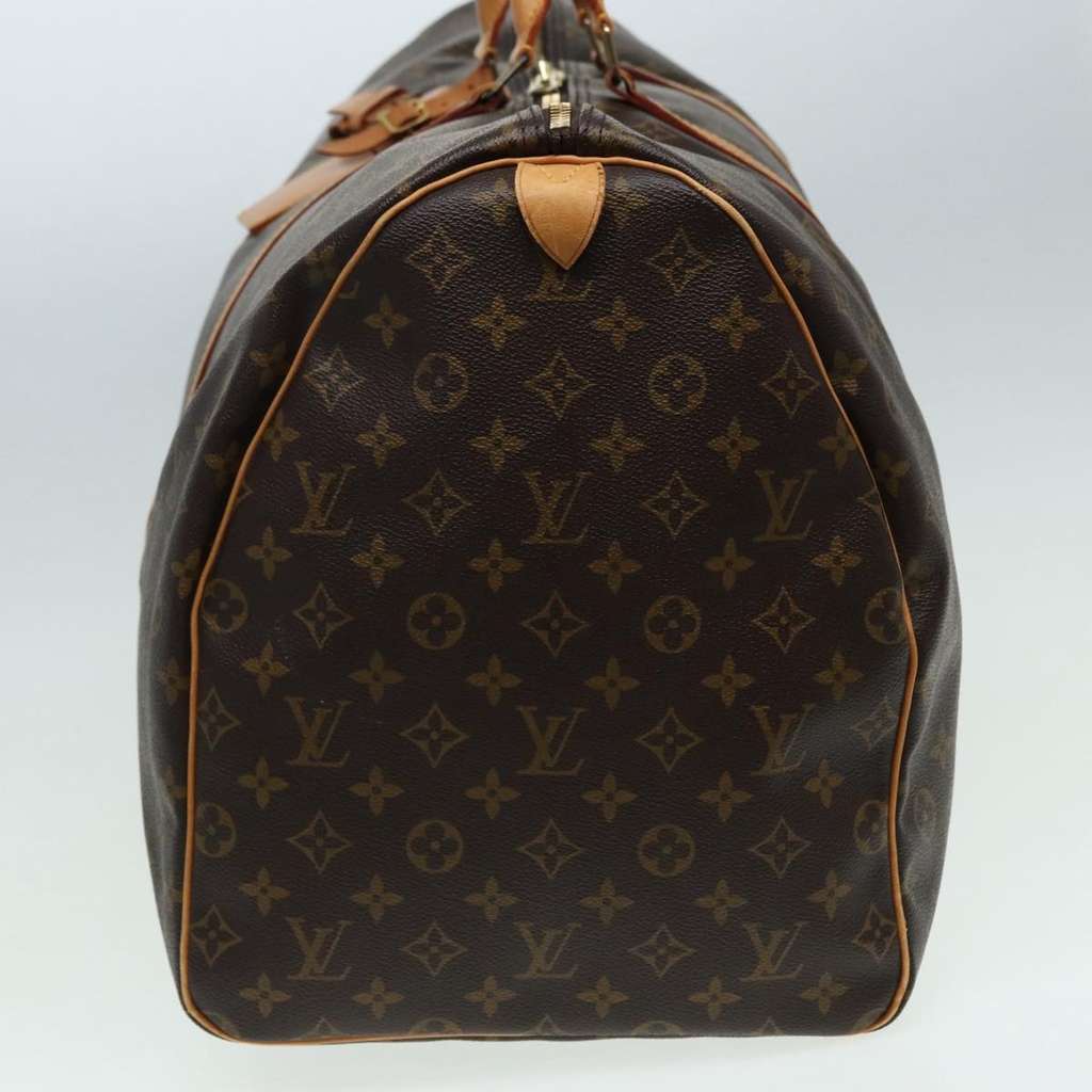 Louis Vuitton Keepall Bag Brown Canvas Fair condition - Inside View