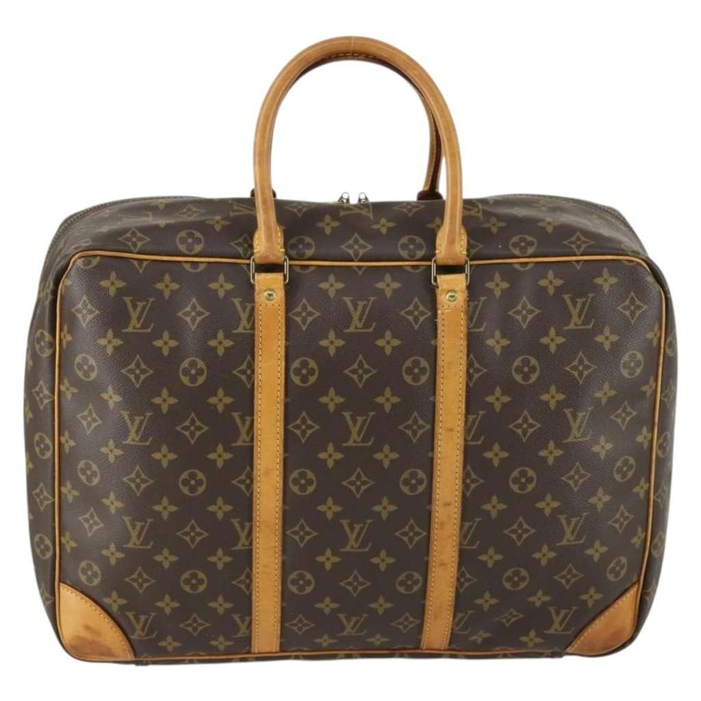 Louis Vuitton Sirius Handbag Brown Canvas Fair condition - Back View