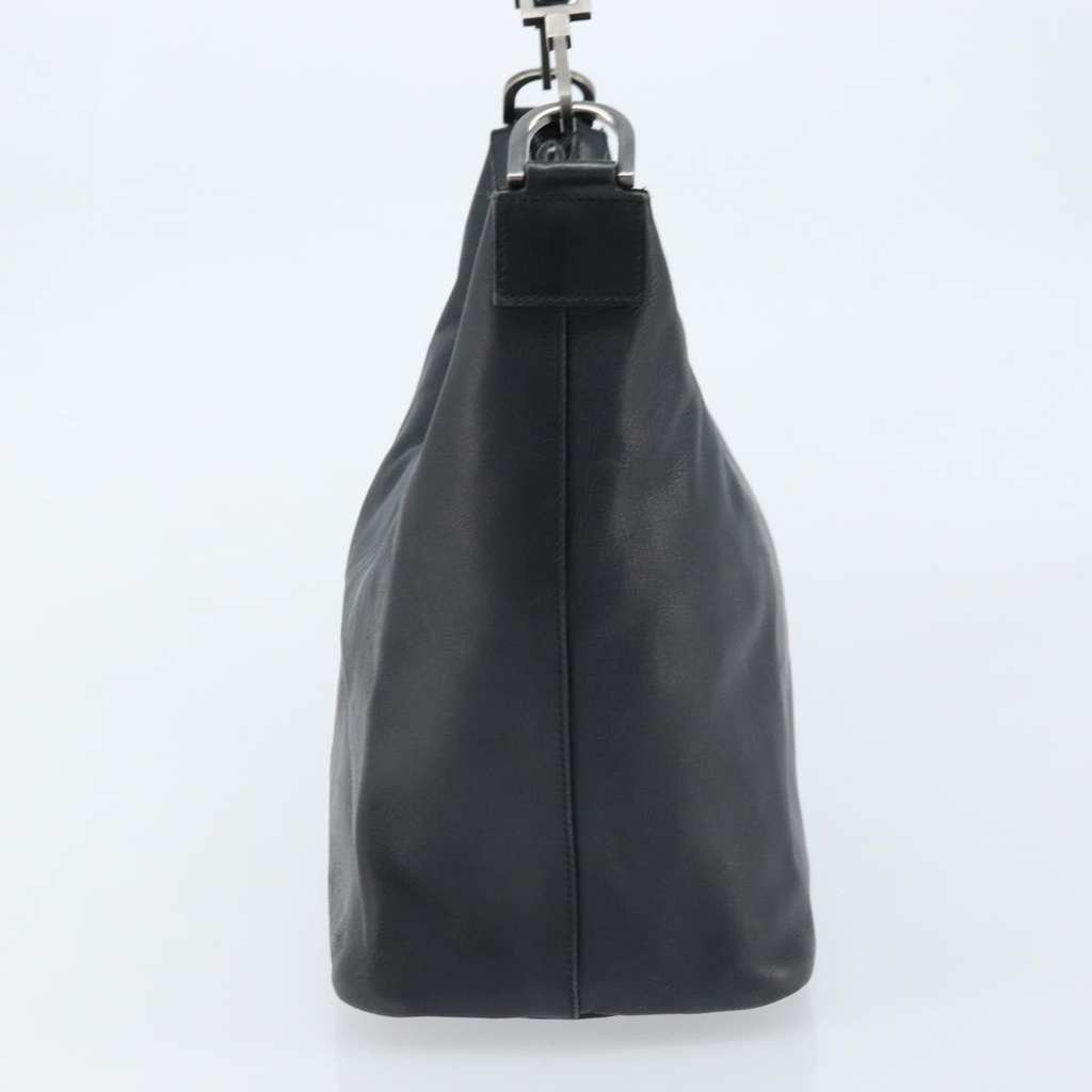 Gucci Vintage Bamboo Hobo Black Leather Good condition - Inside View