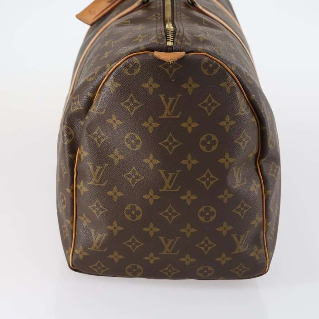 Louis Vuitton Keepall Bag Brown Canvas Fair condition - Inside View