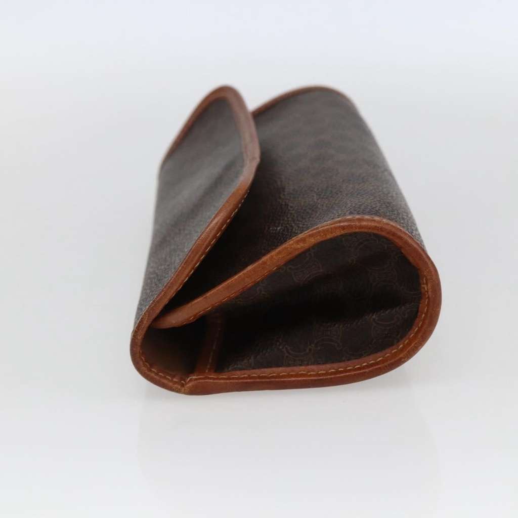 Celine Macadam Pochette Brown Canvas Good condition - Inside View