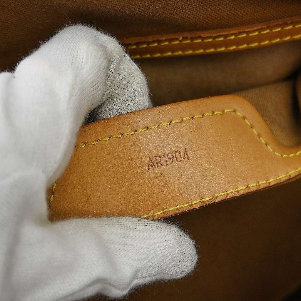 Louis Vuitton Flanerie Handbag Brown Canvas Fair condition - Box View