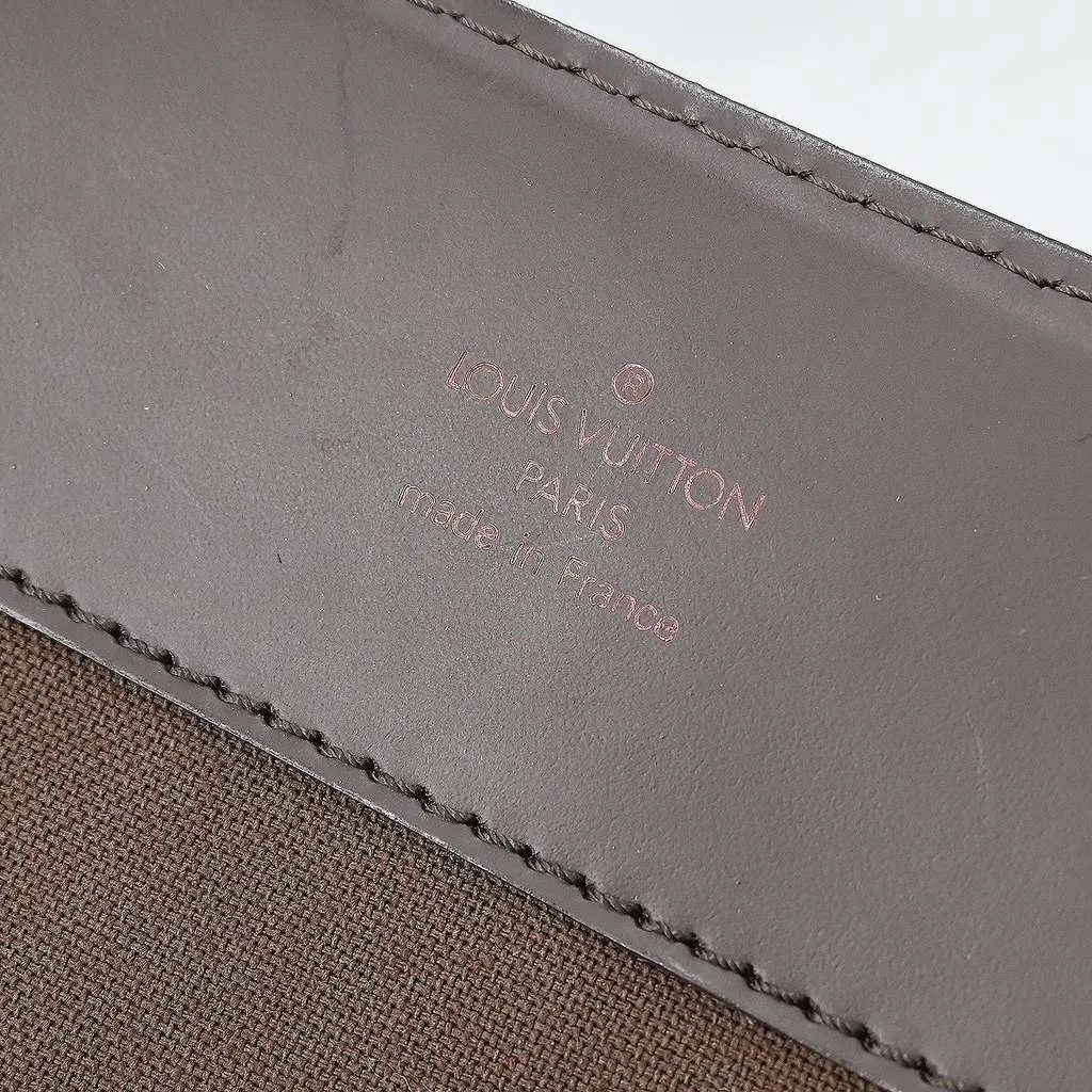 Louis Vuitton Broadway Bag Brown Canvas Good - Model View