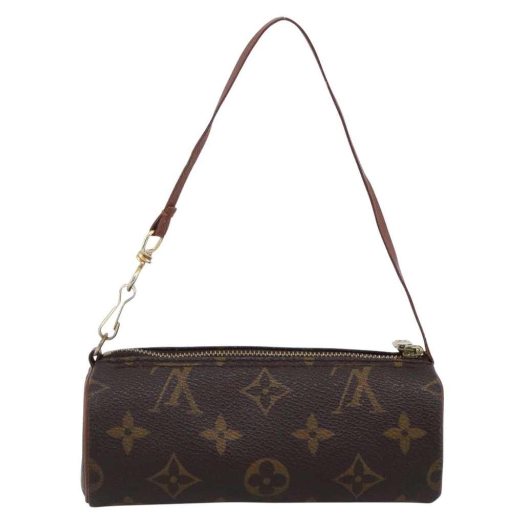 Louis Vuitton Papillon Pochette Brown Canvas Good condition - Back View