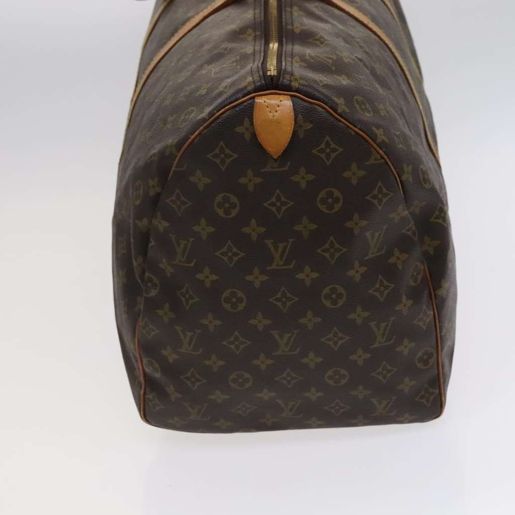 Louis Vuitton Keepall Bag Brown Canvas Fair condition - Inside View