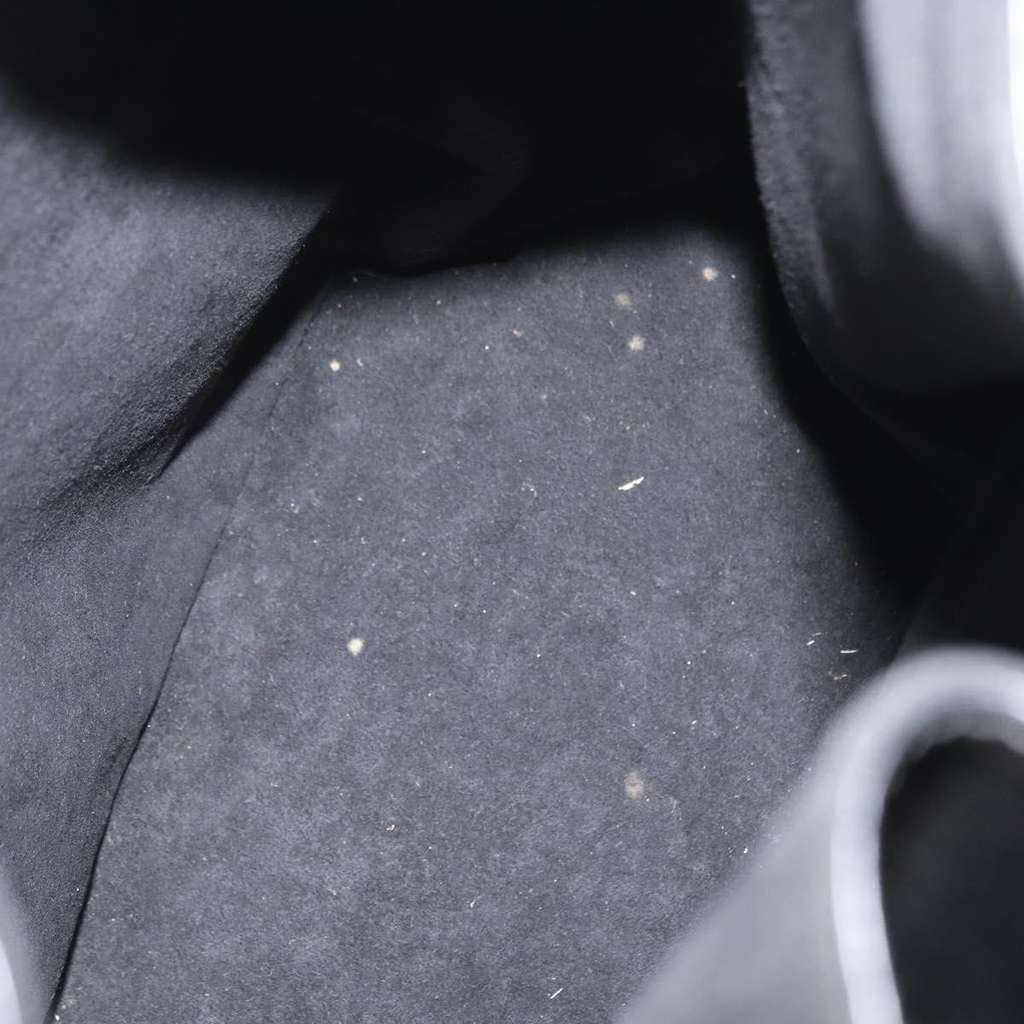 Louis Vuitton Vintage Sac d'Epaule Handbag Black Leather Good condition - Box View