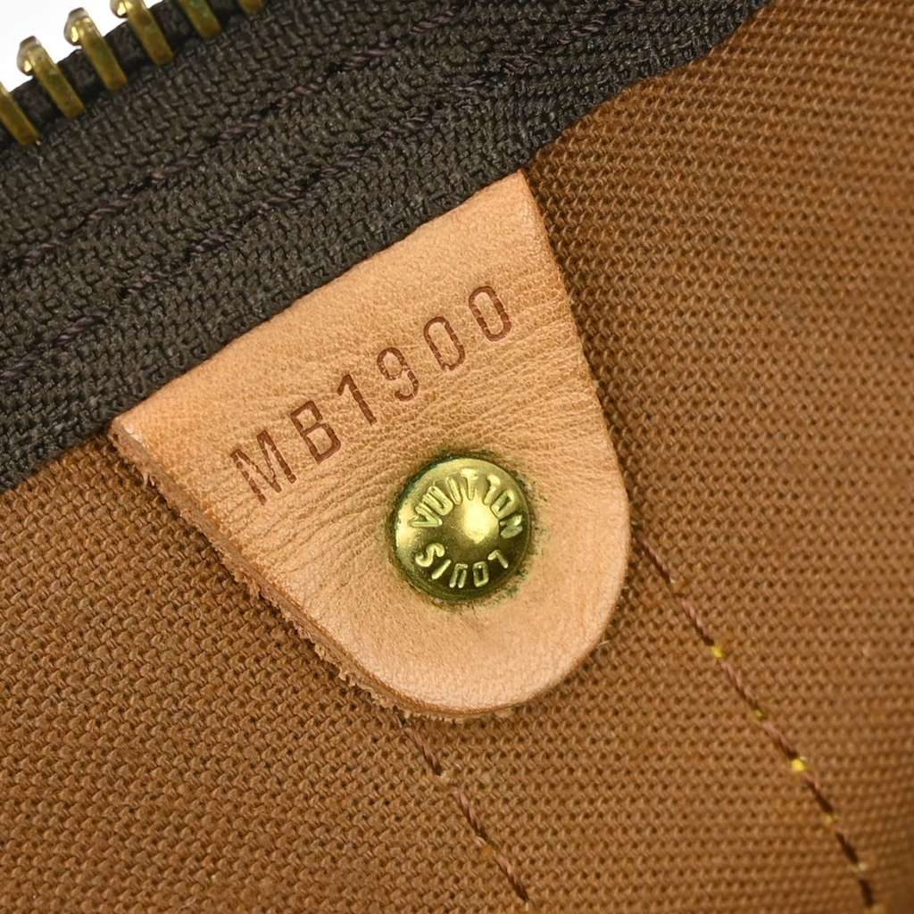 Louis Vuitton Keepall Bag Brown Canvas Fair condition - Box View
