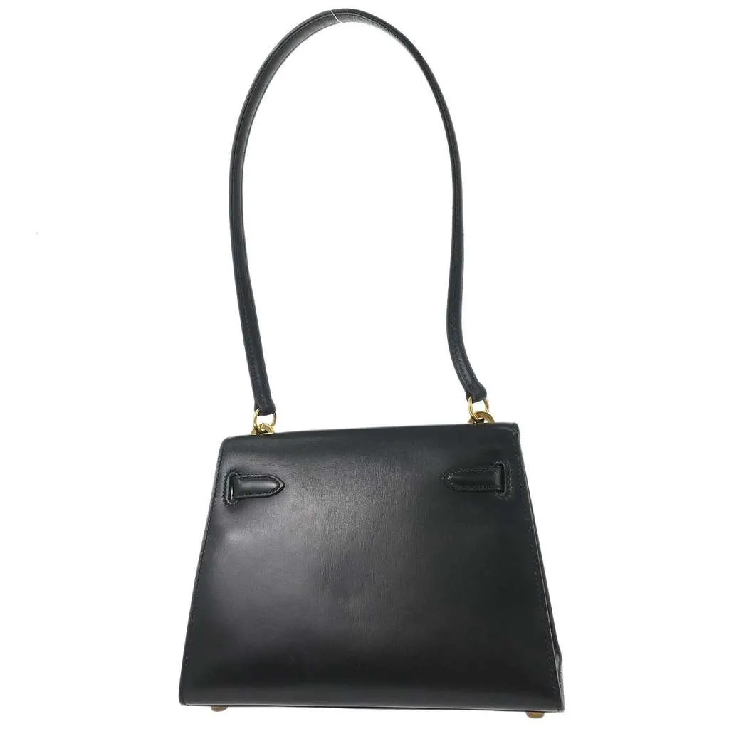 Hermès Kelly Mini II Bag Black Good - Back View