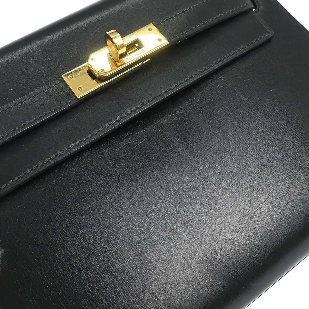 Hermès Kelly Mini II Bag Black Good - Model View